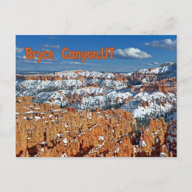 Postal Bryce Canyon (Anverso)