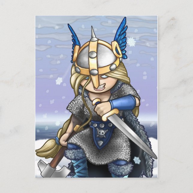 Postal Brynhild Postcard (Anverso)