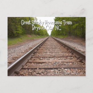 Postal Bryson City Railroad North Carolina