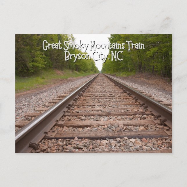 Postal Bryson City Railroad North Carolina (Anverso)
