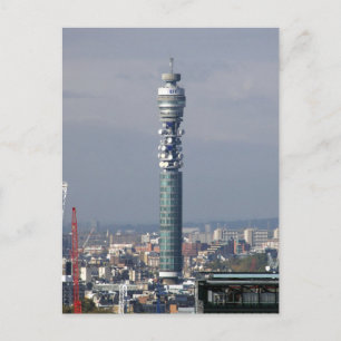 Postal BT Tower, Londres, Inglaterra.