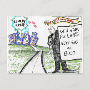 Postal BTS On the Road Postcard