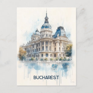 Postal Bucarest Rumania Travel