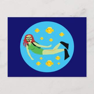 Postal Buceador de Scuba