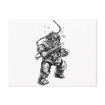 Buceador del mar profundo