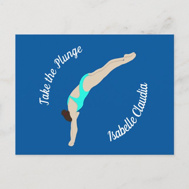 Postal Buceo (Anverso)