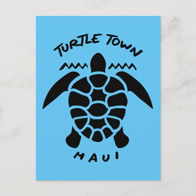Postal Buceo con tortugas marinas en Scuba - Turtle Town  (Anverso)