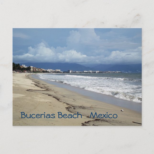 Postal Bucerias Beach Summertime (Anverso)