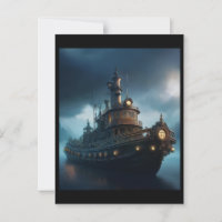 Buche De Vapor En Un Mousepad De Día Nublado