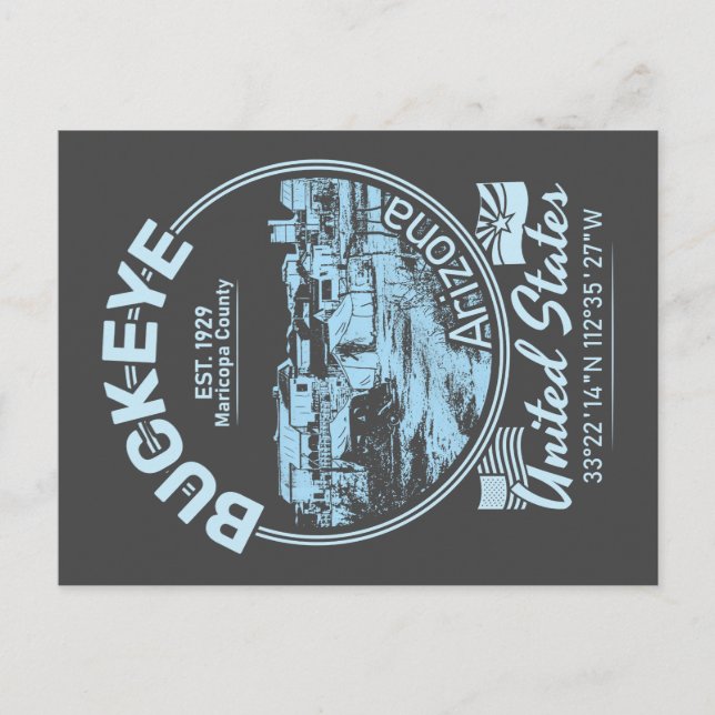 POSTAL BUCKEYE CITY ARIZONA (Anverso)