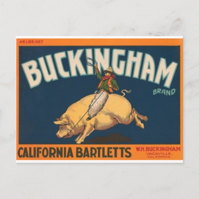 Postal Buckingham (Anverso)