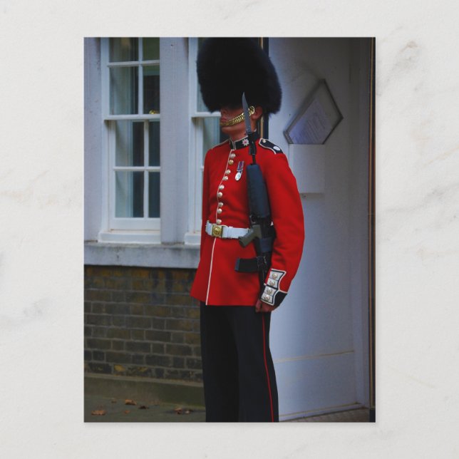 Postal Buckingham Palace Guard (Anverso)