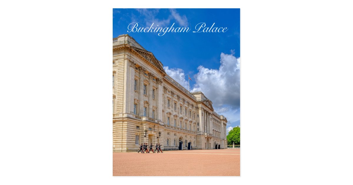 Postal Buckingham Palace, London UK Postcard Zazzle.es