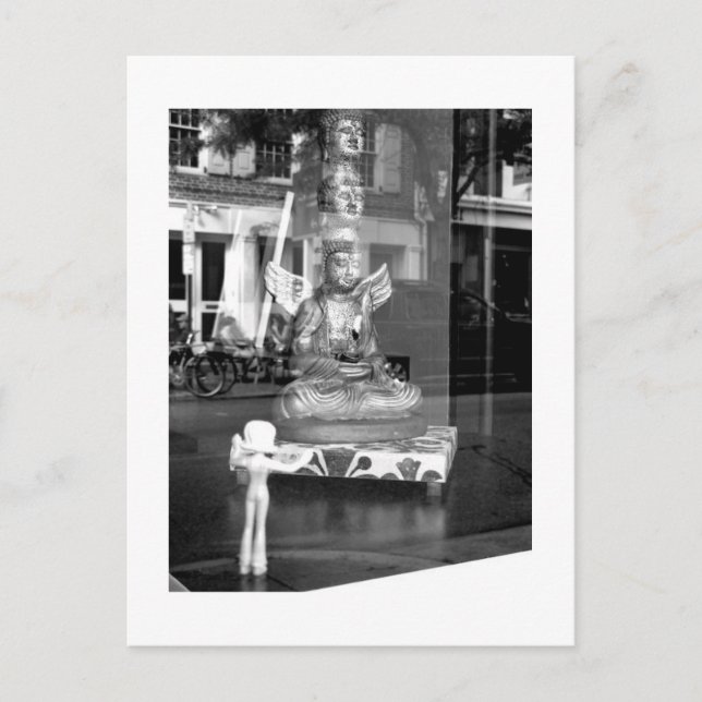 Postal Buda de la calle 2, Filadelfia. (Anverso)