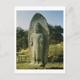 Postal Buda de pie en Ch'olch'on-ni, Naju, siglo X