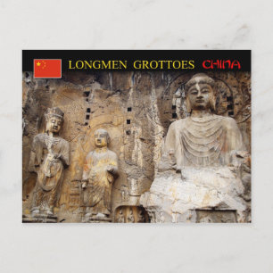 Postal Buda de Vairocana, Grottots de Longmen, China