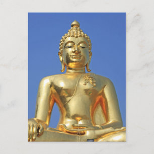Postal Buda Dorado cerca del Triángulo Dorado Chiang Rai