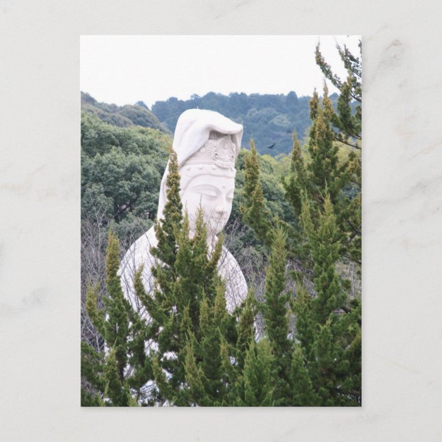 Postal Buda en las montañas (Anverso)