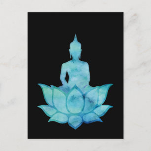 Postal Buda en Lotus Blue