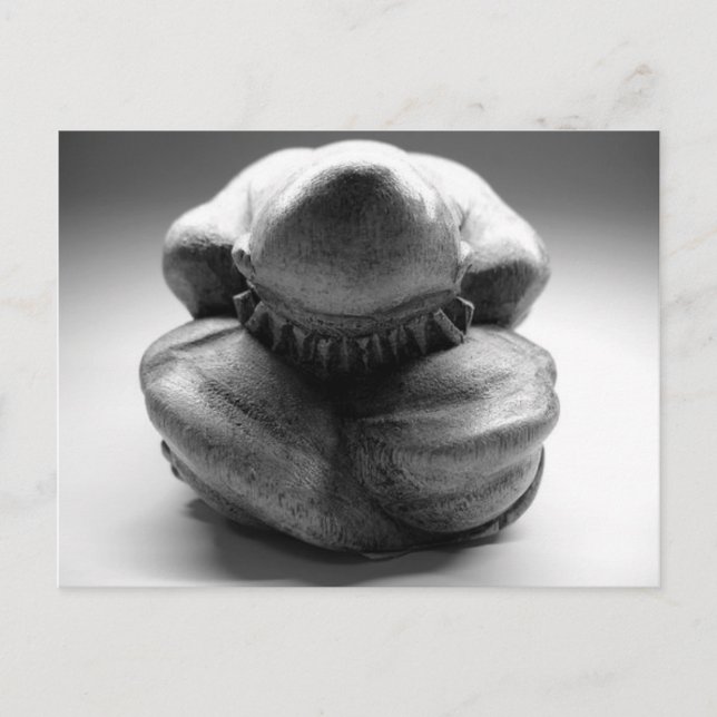 Postal Buda lloroso (Anverso)