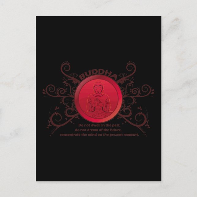 Postal Buda presente momento (Anverso)