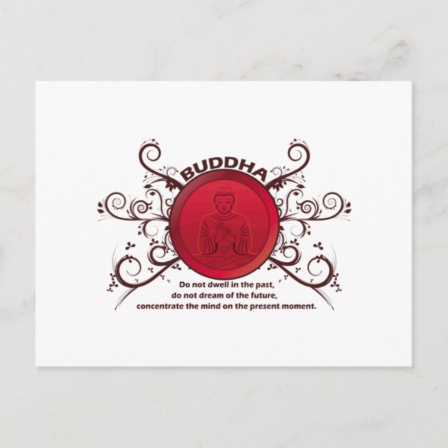 Postal Buda presente momento (Anverso)