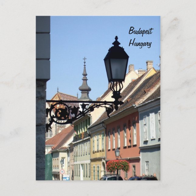 Postal Budapest (Anverso)