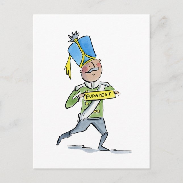 Postal Budapest (Anverso)