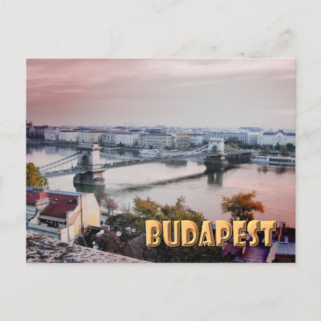 Postal Budapest (Anverso)