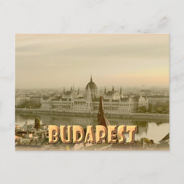 Postal Budapest (Anverso)