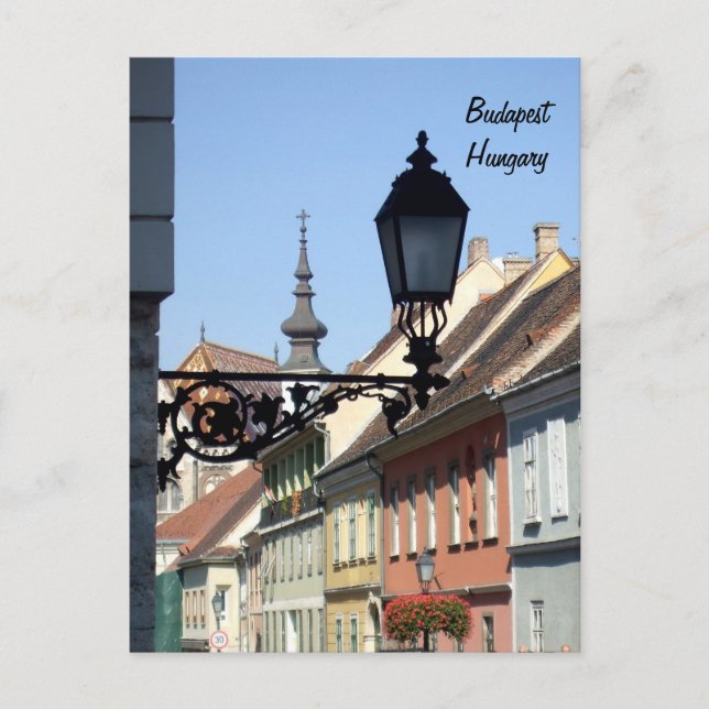Postal Budapest (Anverso)