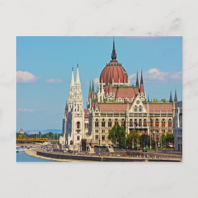 Postal Budapest, el edificio del Parlamento (Anverso)