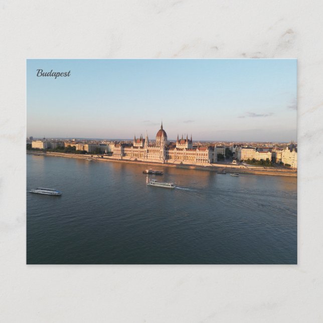 Postal Budapest Hungría (Anverso)