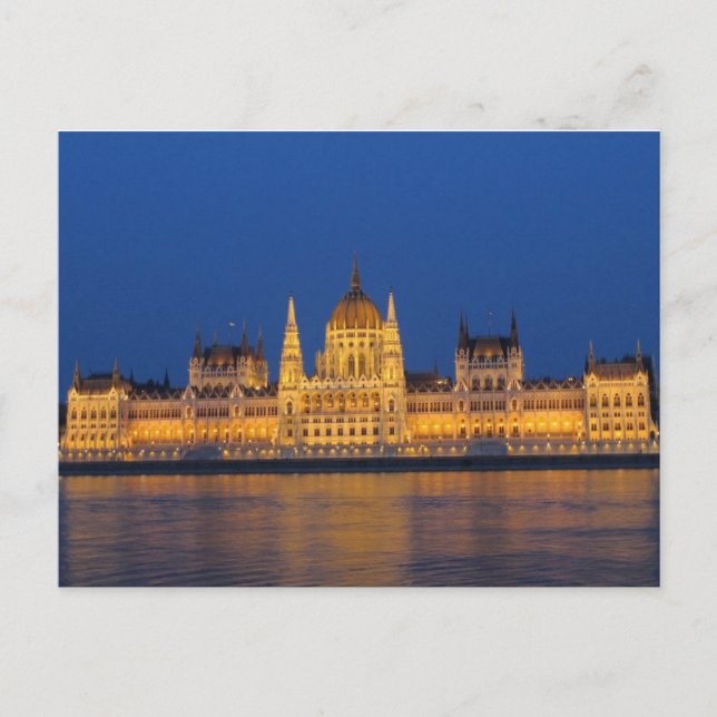 Postal Budapest Hungría (Anverso)