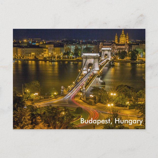 Postal Budapest, Hungría (Anverso)