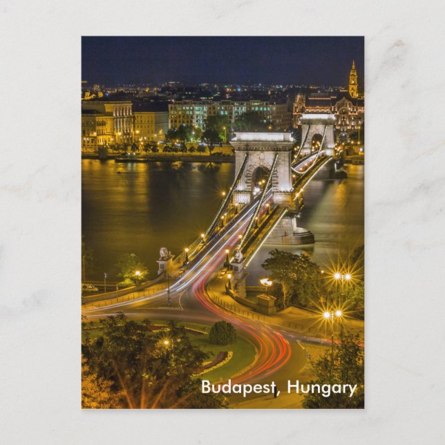 Postal Budapest, Hungría (Anverso)