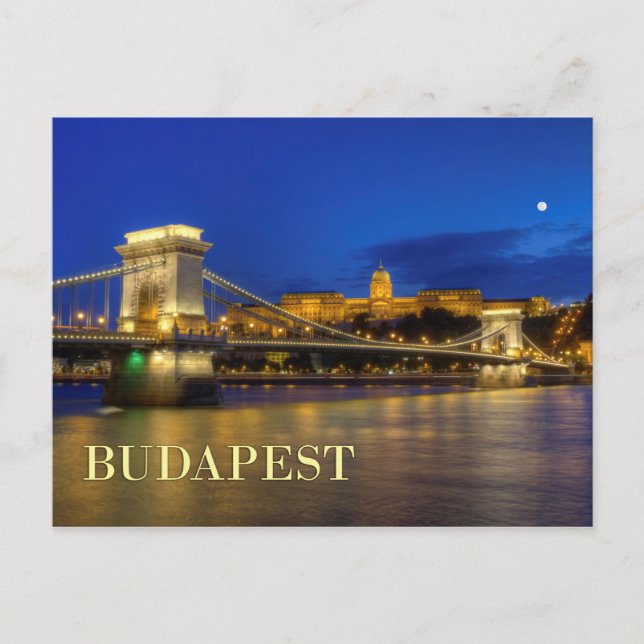 Postal Budapest, Hungría (Anverso)