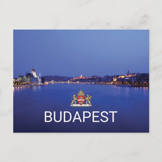 Postal Budapest - Hungría (Anverso)