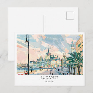 Postal Budapest Hungría Arte Antiguo Viajes