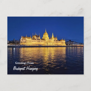 Postal Budapest, Hungría, Castillo Buda, Castillo Buda