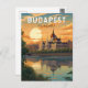 Postal Budapest Hungría Viaje al arte (Anverso / Reverso)