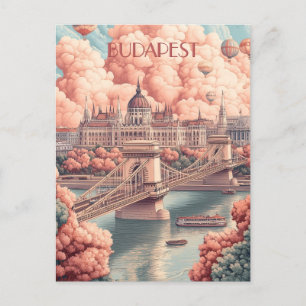 Postal Budapest Hungría Viajes