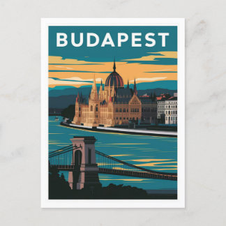 Postal Budapest Hungría Viajes de época