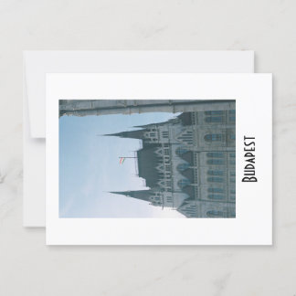 Postal Budapest Postcard