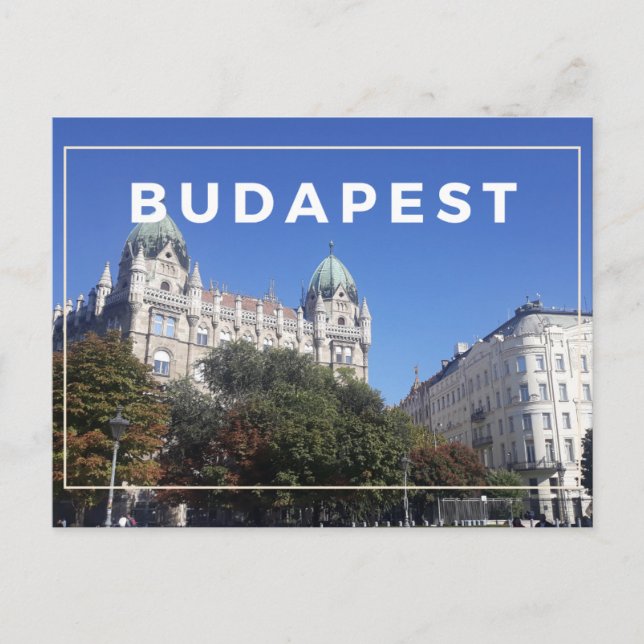 Postal Budapest Postcard (Anverso)