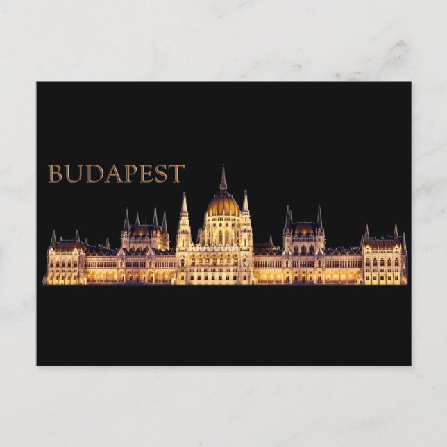 Postal Budapest Travel Souvenir (Anverso)