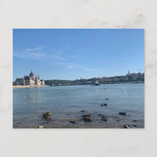 Postal Budapest y el Danubio