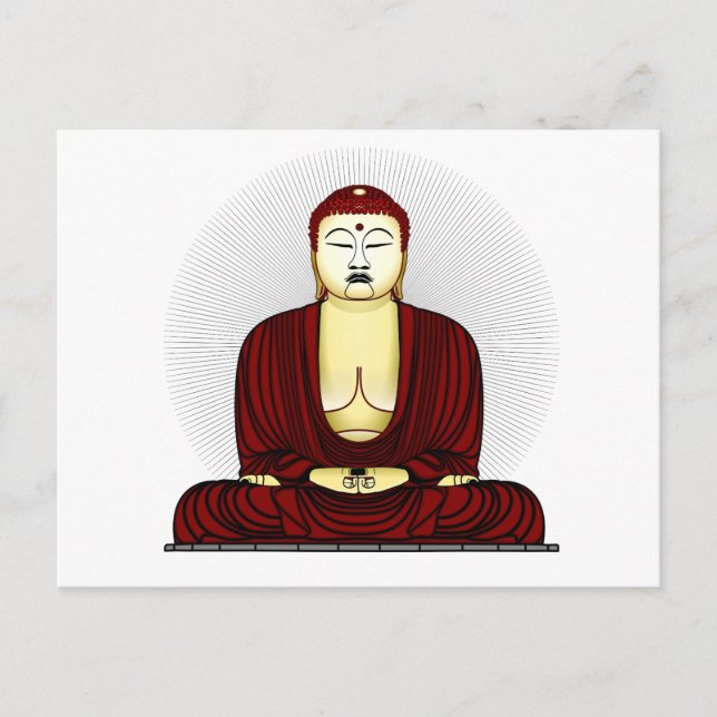 Postal Budda Gautama Buddha Siddhartha Gautama (Anverso)