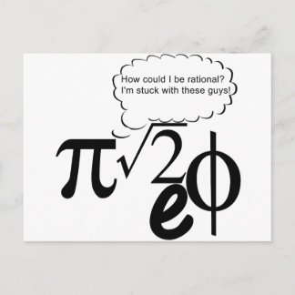 Postal Budders irracionales