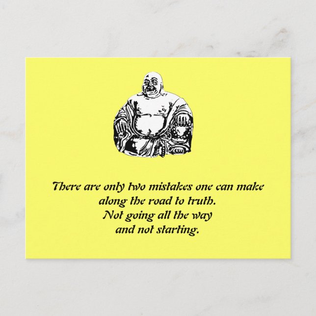 Postal buddha (Anverso)